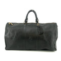 Louis Vuitton Black Epi Keepall 55 #2411
