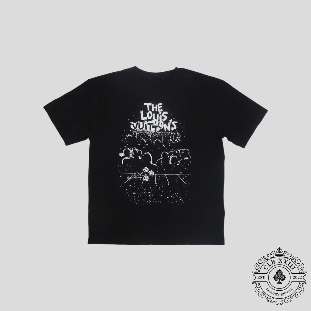 Louis Vuitton Concert Print Tee in Black