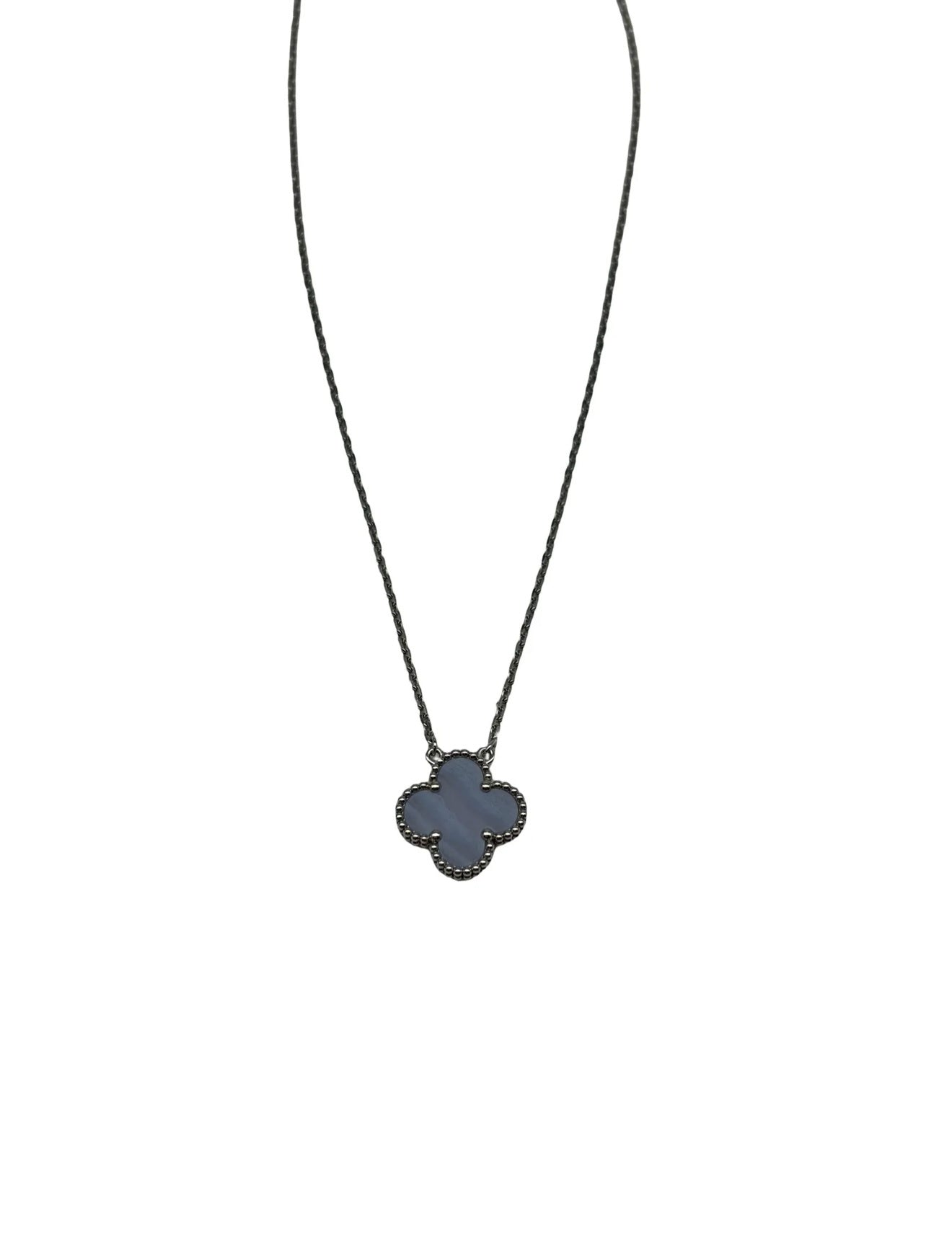 VAN CLEEF & ARPELS - Van Cleef & Arpels Sweet Alhambra Necklace Purple
