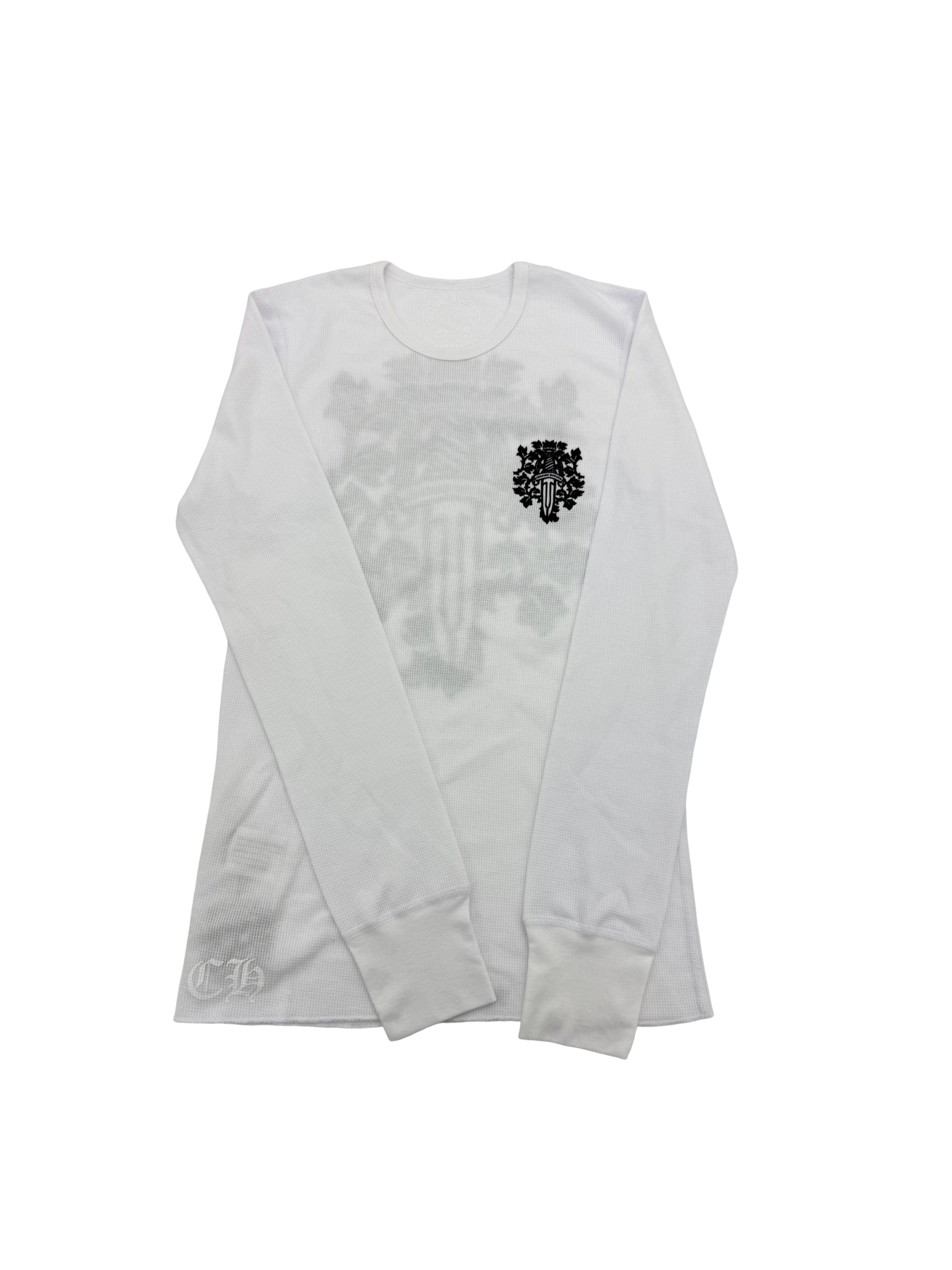 CHROME HEARTS - Chrome Hearts Dagger Long-Sleeve Thermal Tee Size M