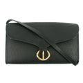 Christian Dior Black Honeycomb PVC Crossbody Bag #8571