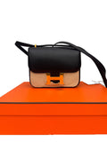 HERMES - Hermes Constance handbag in black box leather