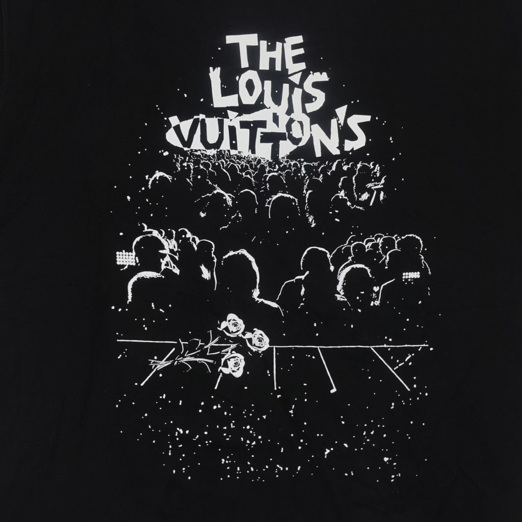 Louis Vuitton Concert Print Tee in Black