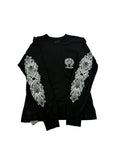 Chrome Hearts Horseshoe "New York" black long sleeve t-shirt Size S