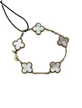 VAN CLEEF & ARPELS - Van Cleef & Arpels 5 Motif Alhambra Bracelet
