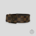 LOUIS VUITTON DAMIER EBENE BELT