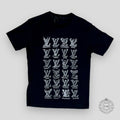 Louis Vuitton Cartoon Logos T-Shirt in Black