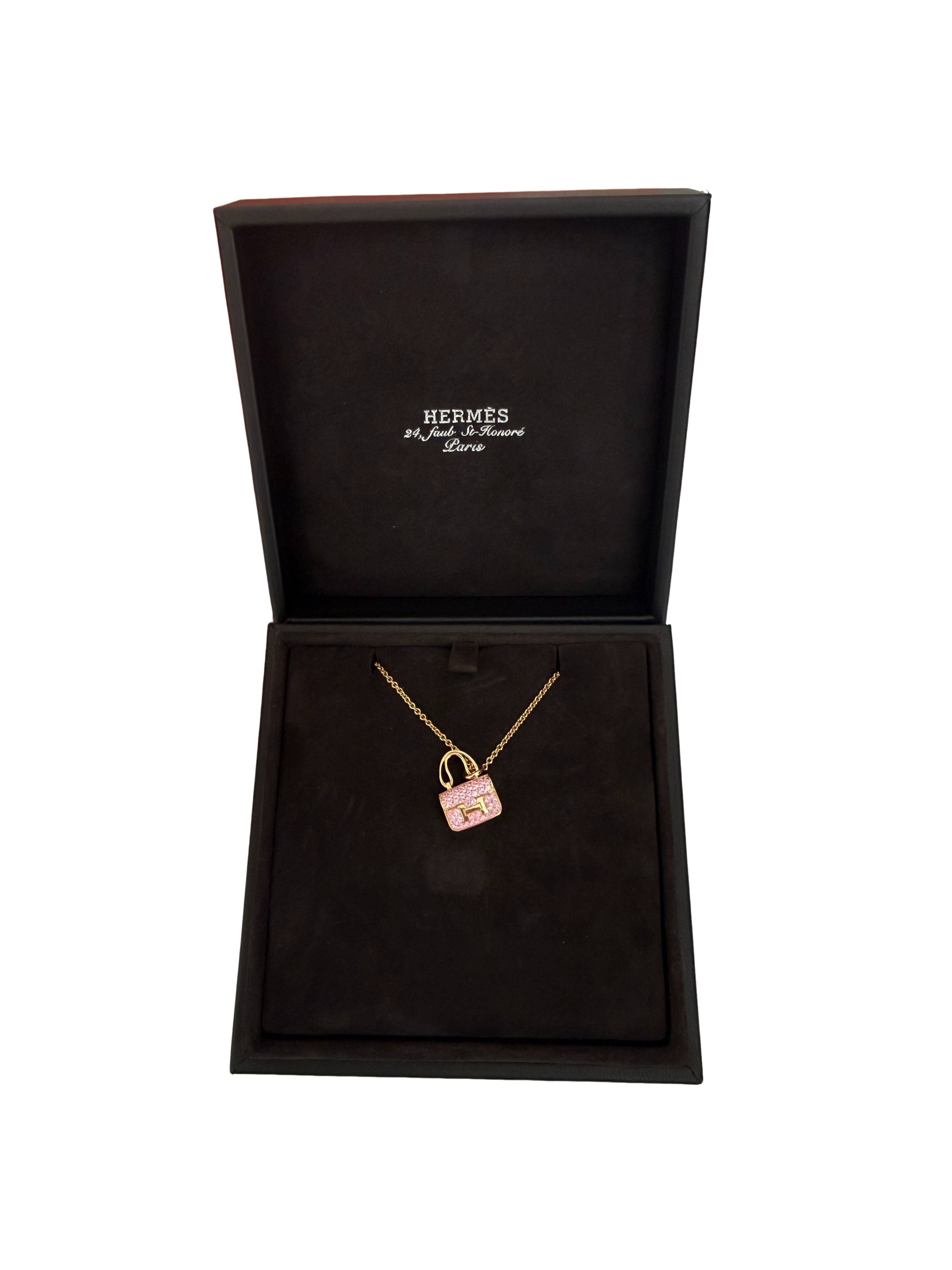 HermÃ¨s Amulettes Constance Pendant Necklace