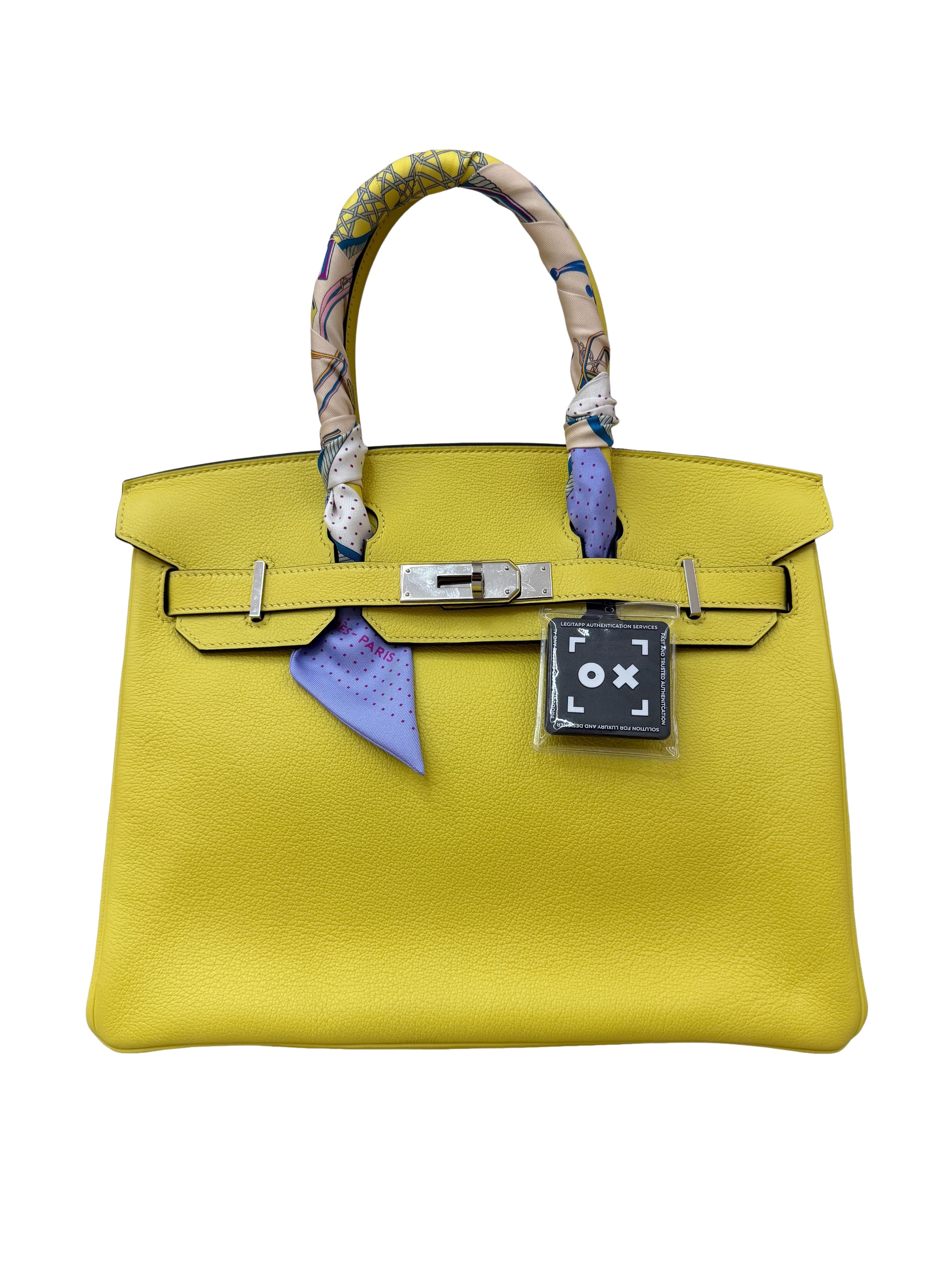 HERMES - Hermes Birkin Handbag Yellow 30