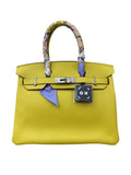 Hermes Birkin Handbag Yellow 30