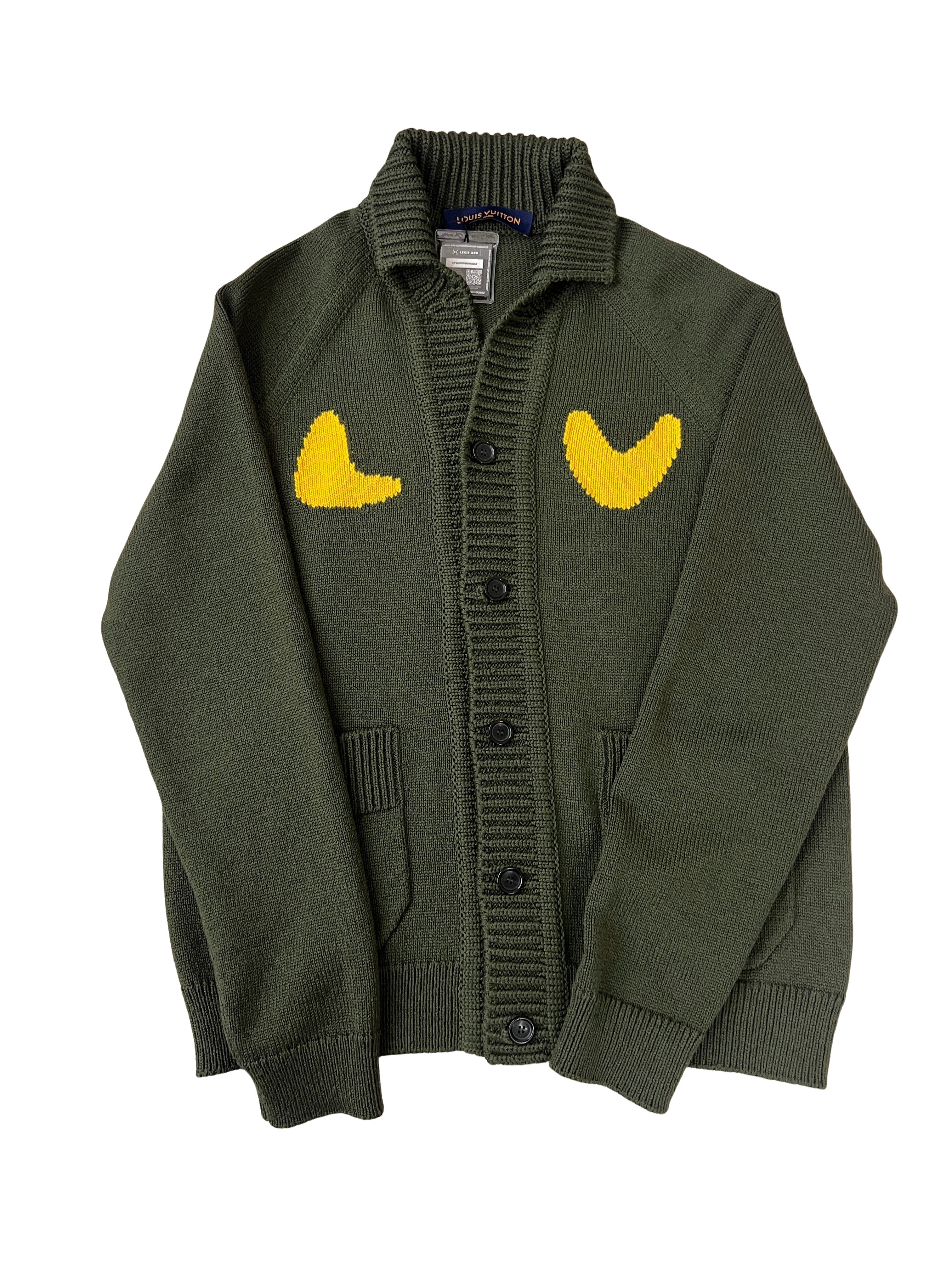 LOUI VUITTON - Louis Vuitton x Nigo Sophisticated Tiger Cardigan