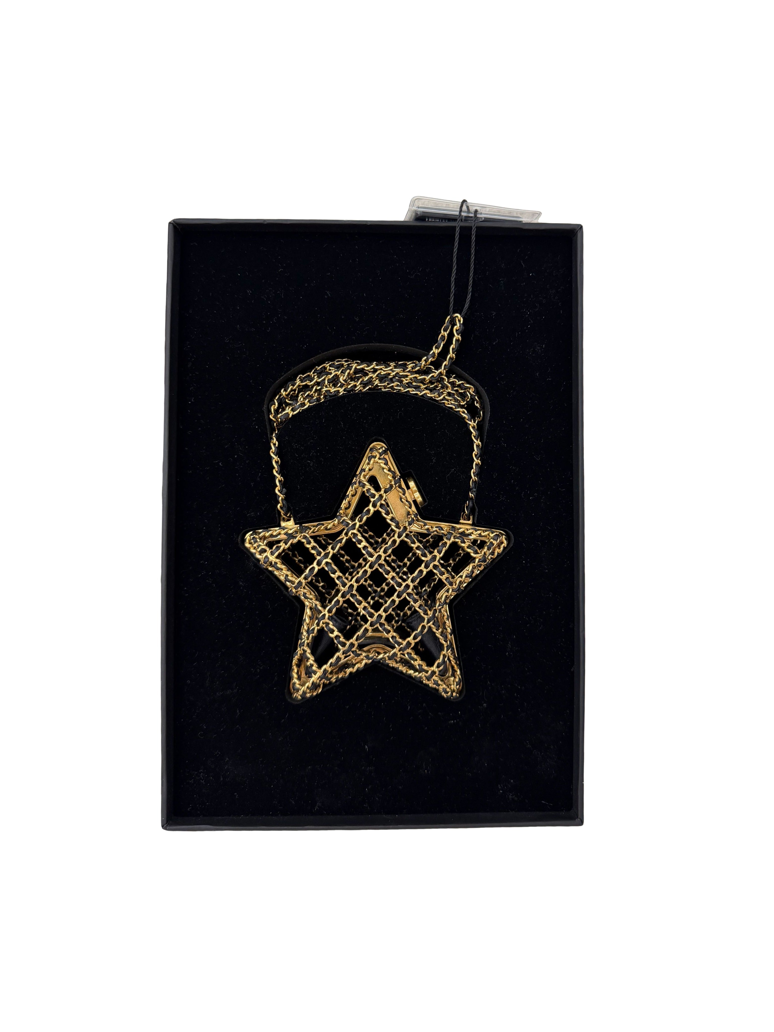 CHANEL - Chanel Star MinaudiÃ¨re CC Star Clutch with Chain