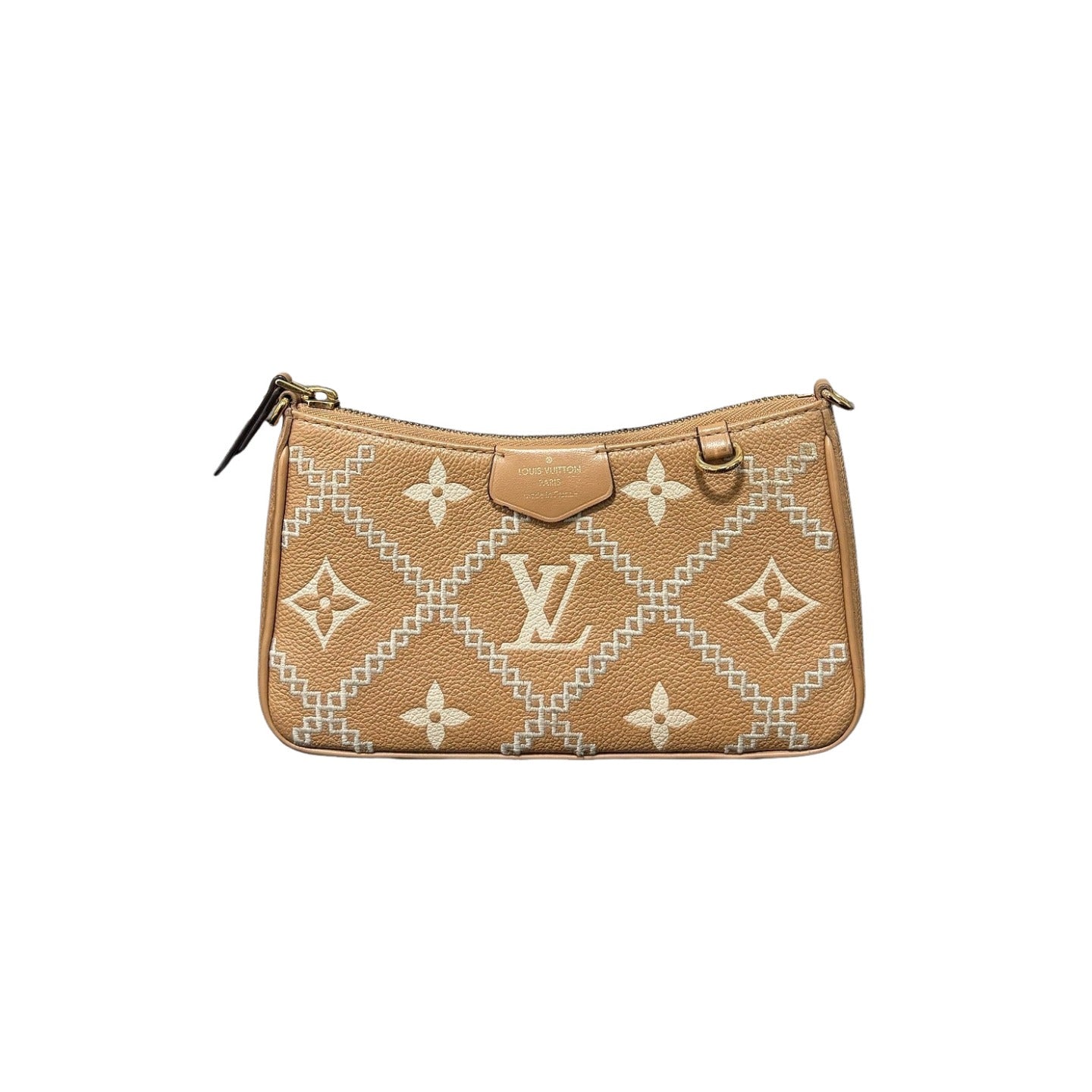 LOUIS VUITTON - Louis Vuitton Empreinte Monogram Giant Broderies Easy Pouch On Chain
