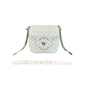 BVLGARI - Bvlgari White Quilted Leather Divas' Dream Shoulder Bag