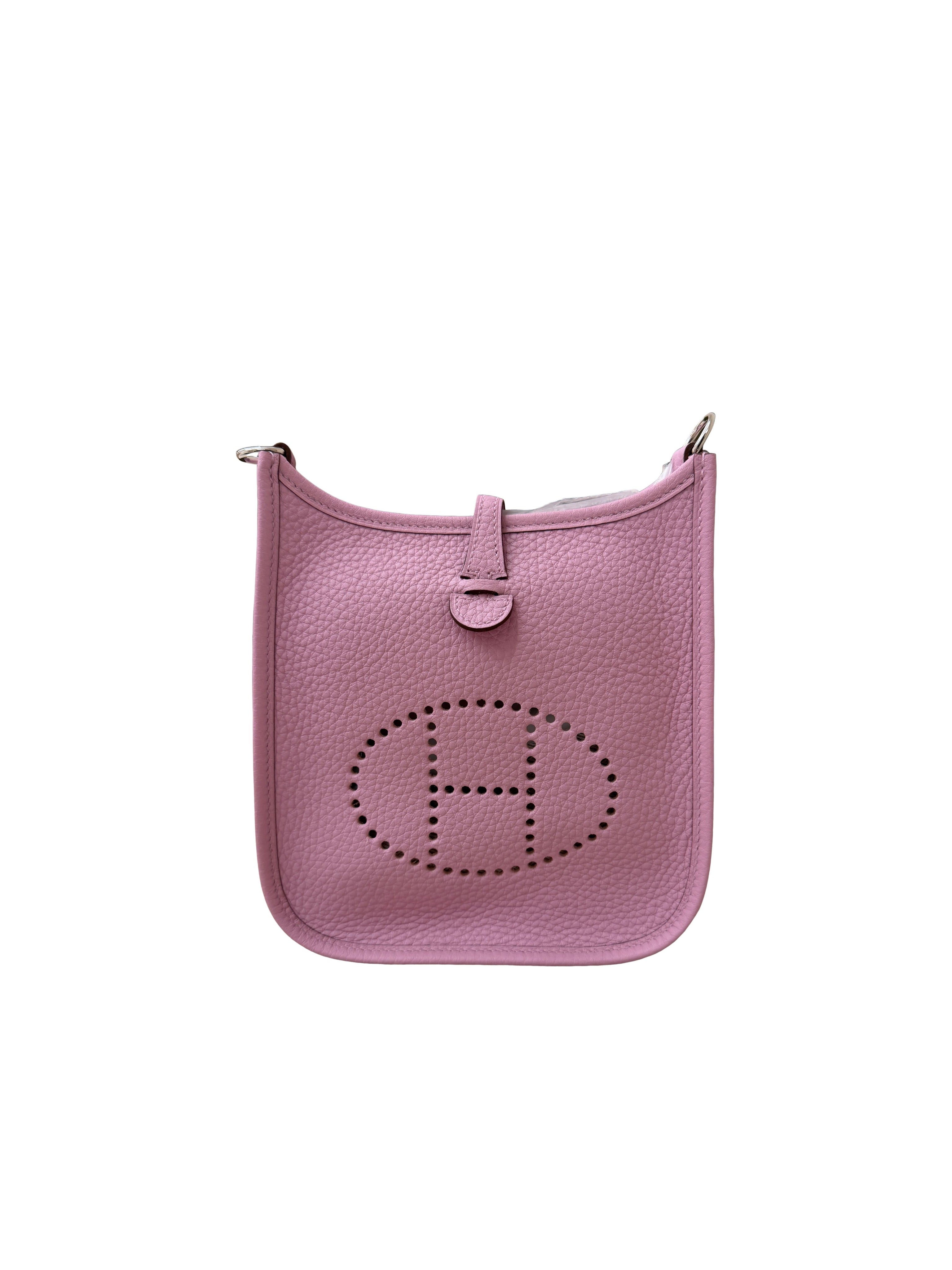 HERMES - HermÃ¨s Evelyne 16 TPM (TrÃ¨s Petit ModÃ¨le) crossbody bag stamp u