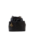 CHRISTIAN DIOR - Christian Dior Calfskin Macrocannage Small Toujours Black