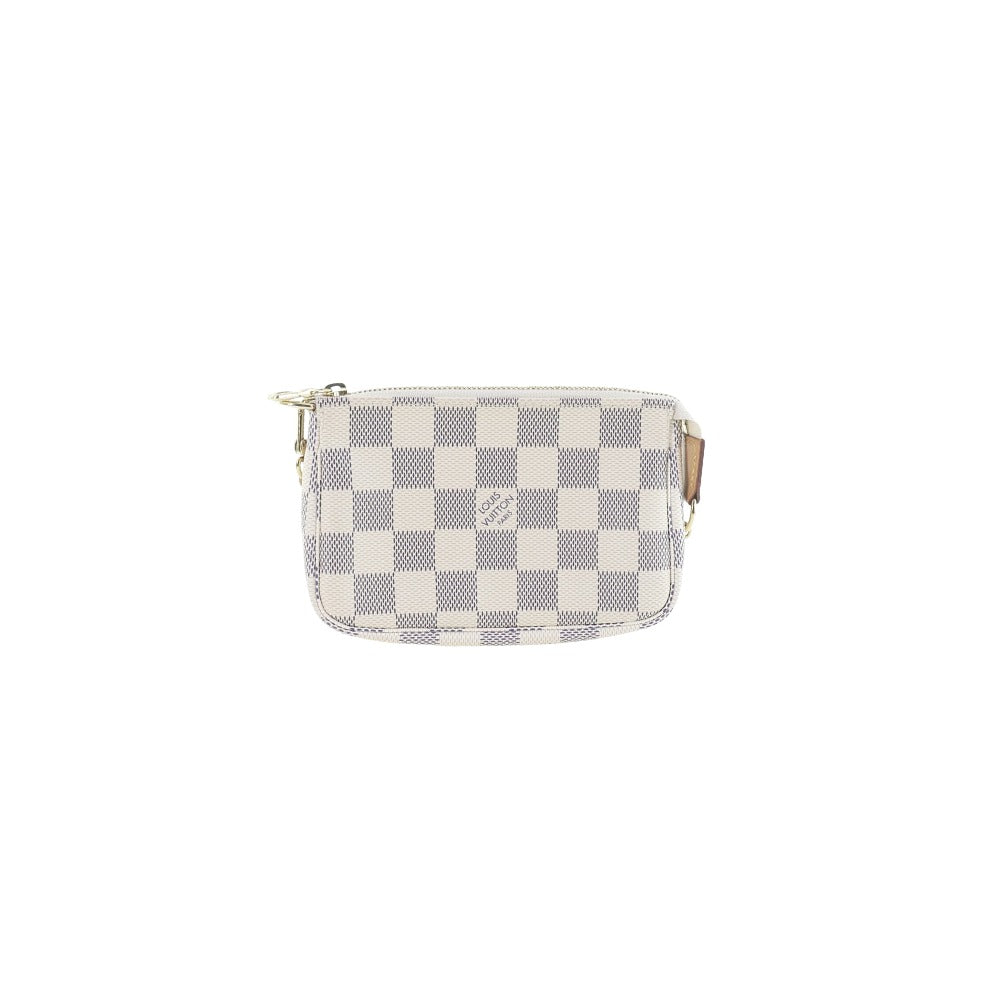 LOUIS VUITTON - Louis Vuitton Damier Azur Mini Pochette Accessoires