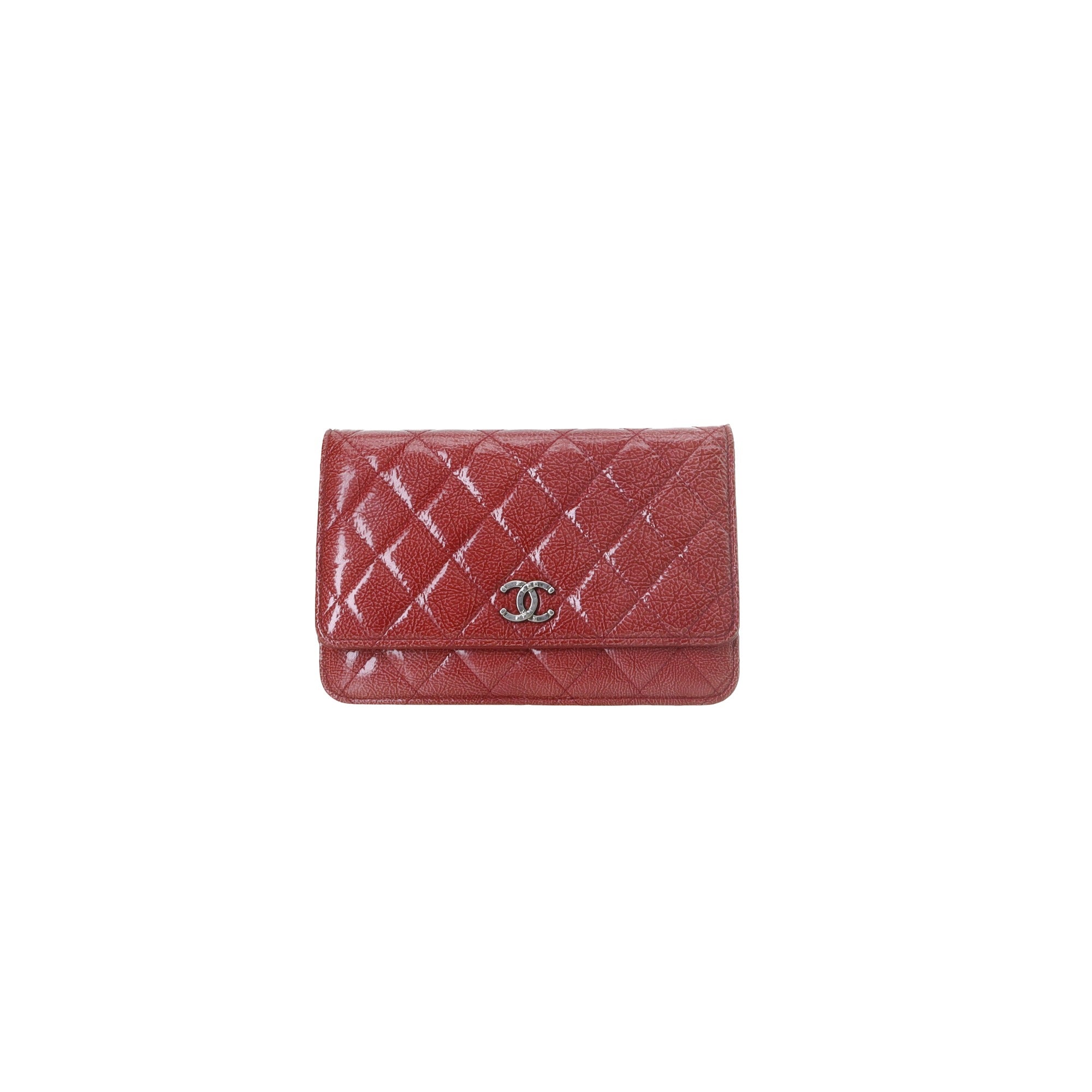 CHANEL - Chanel Burgundy Quilted Leather Classic WOC