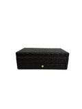 CHANEL - Chanel Quilted Lambskin Jewelry Box - Black