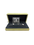 VAN CLEEF & ARPELS - Van Cleef & Arpels 18K White Gold Diamond Black Onyx 5 Motifs Vintage Alhambra Bracelet