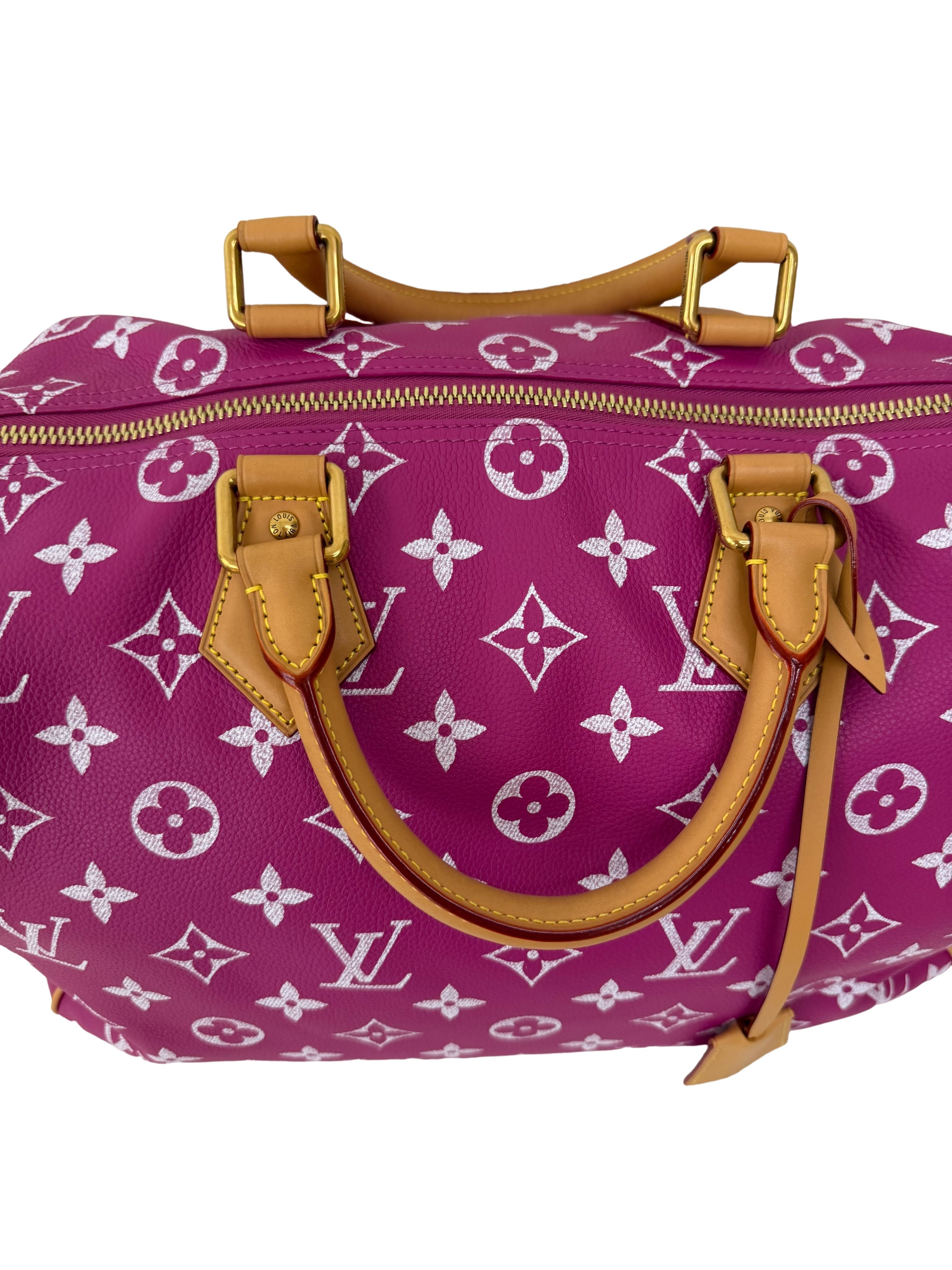 Louis Vuitton Monogram Speedy P9 Bandouliere 40 Bag Excellent