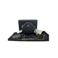 CHANEL - Chanel Pearl Crush Round Clutch with Chain