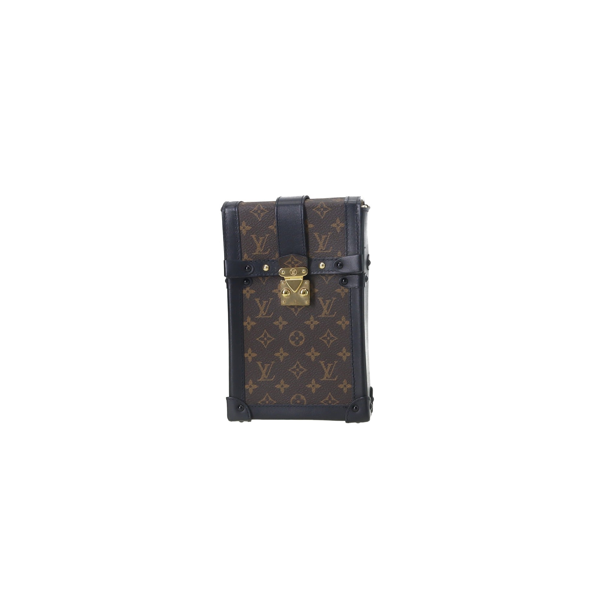 LOUIS VUITTON - Louis Vuitton Monogram Vertical Trunk Pochette