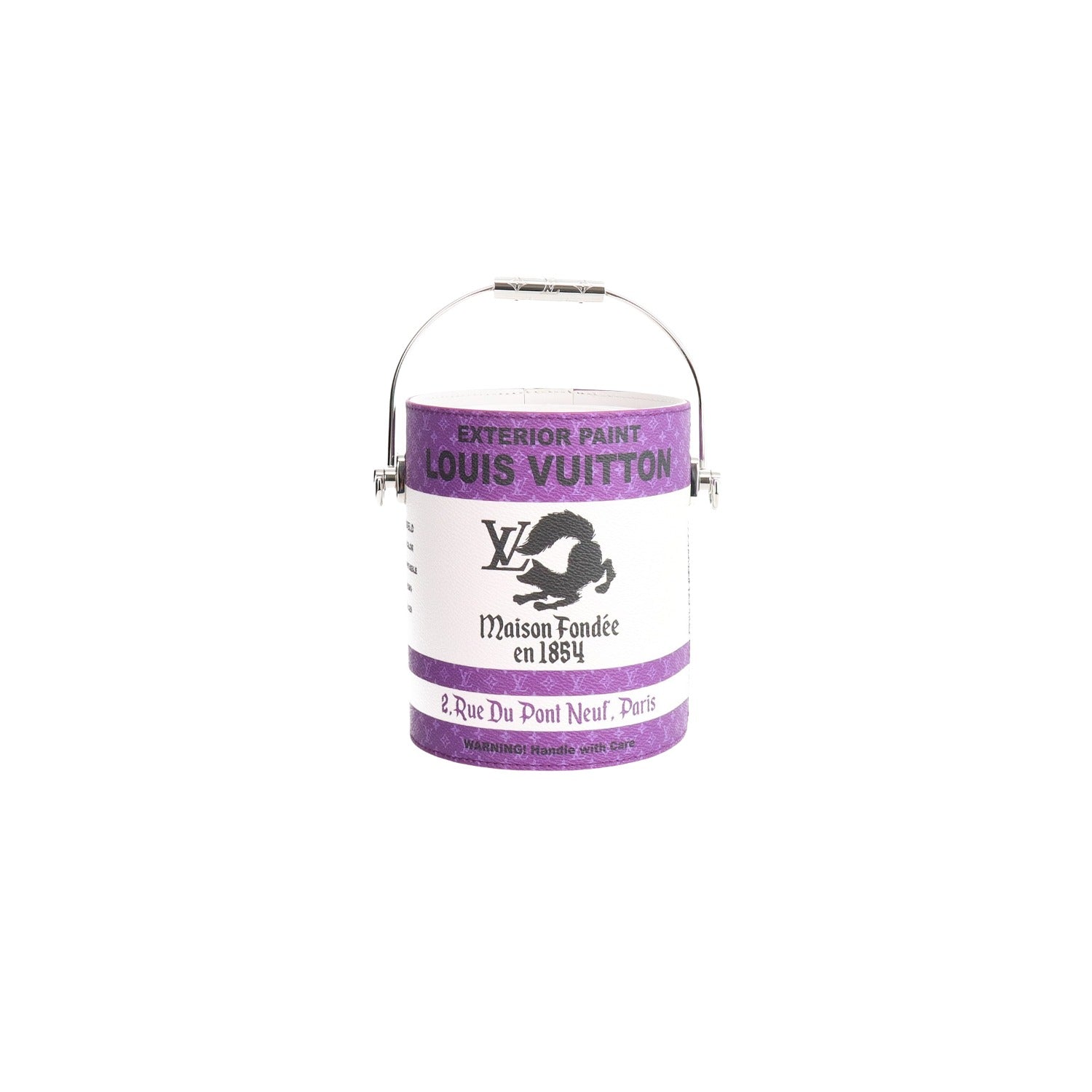 LOUIS VUITTON - Louis Vuitton Paint Can Bag Purple