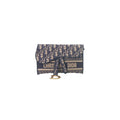 CHRISTIAN DIOR - Christian Dior Oblique Slim Saddle Pouch