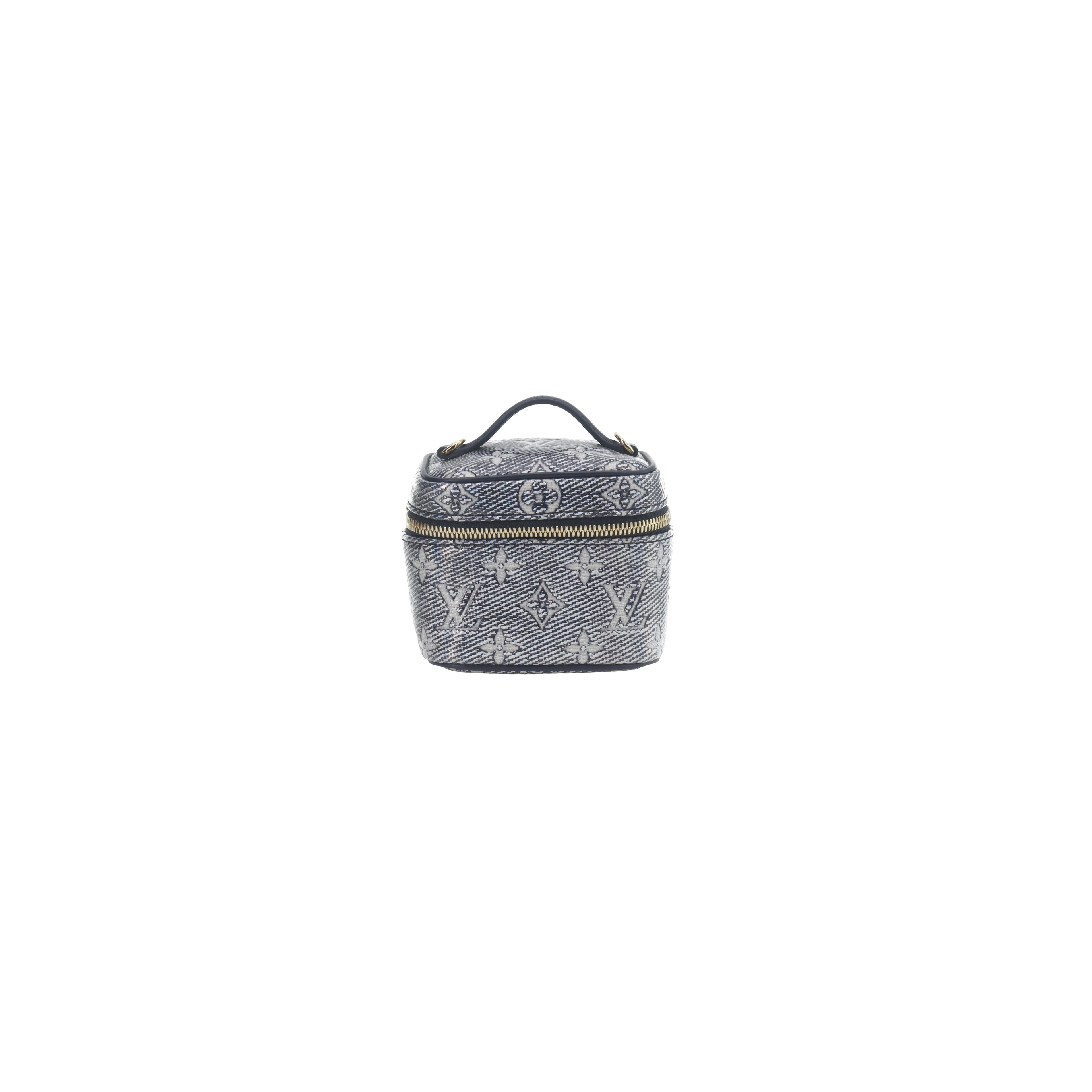 Louis Vuitton Monogram Laminated Jacquard Micro Vanity bag