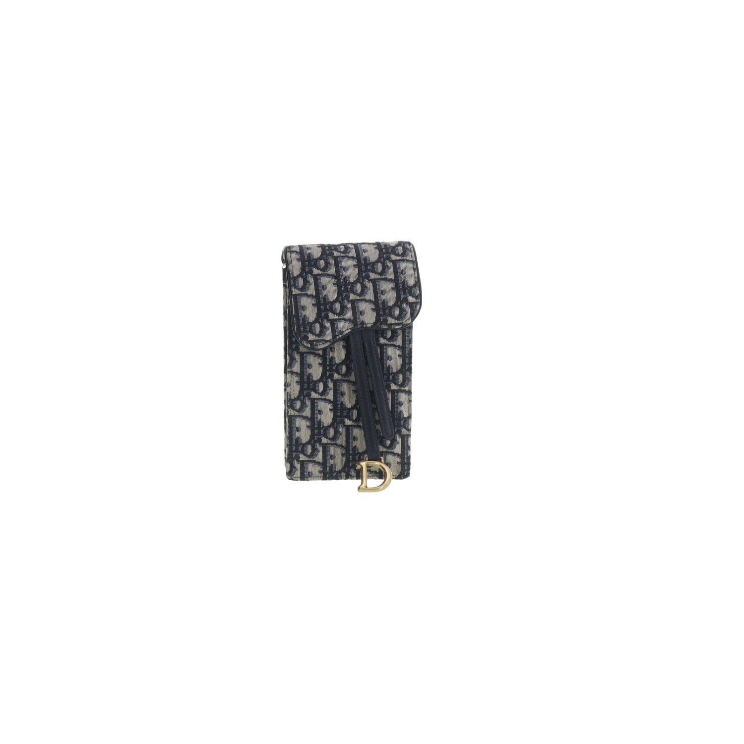 CHRISTIAN DIOR - Christian Dior Vertical Saddle Pouch