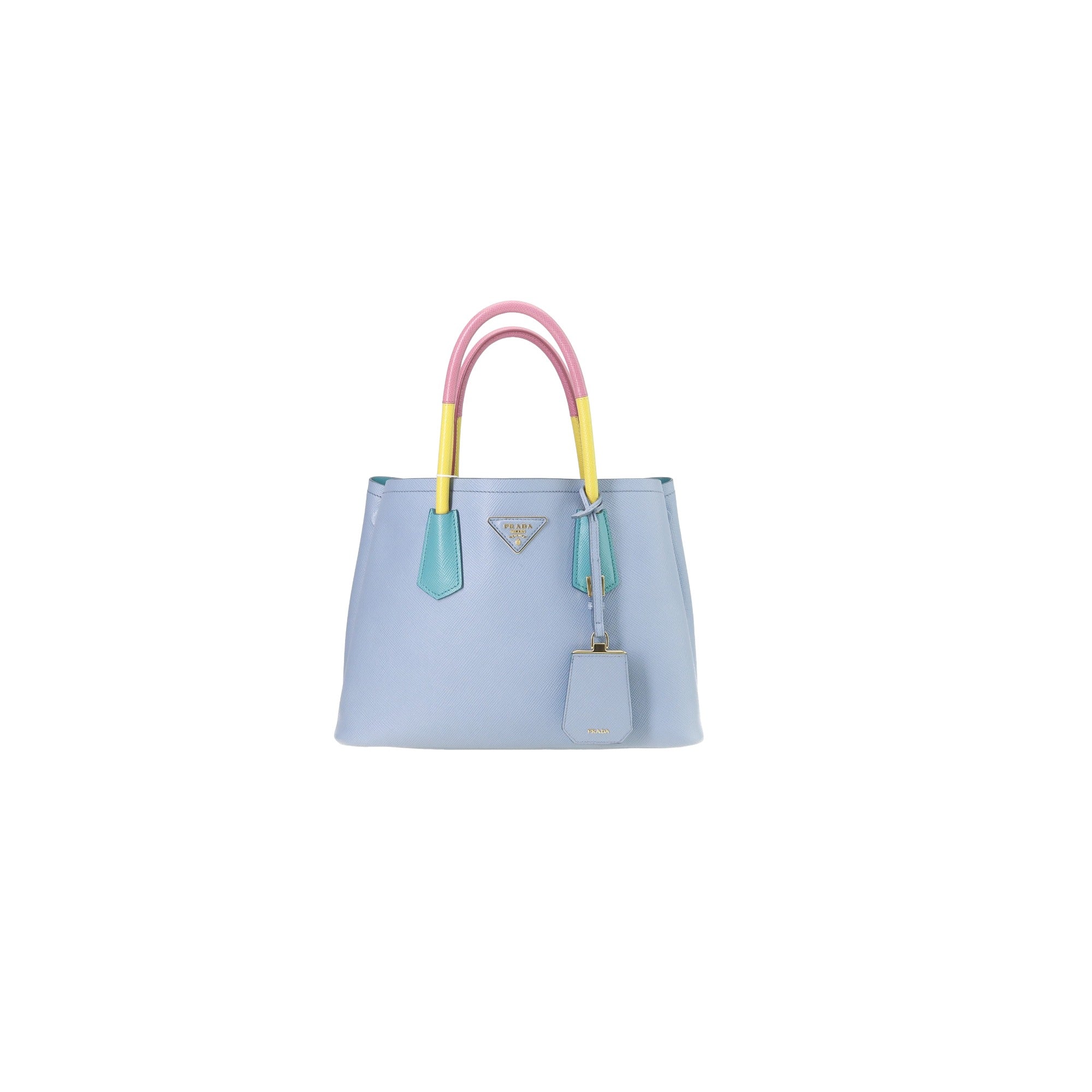 PRADA - Prada Cuir Double Tote Saffiano Leather