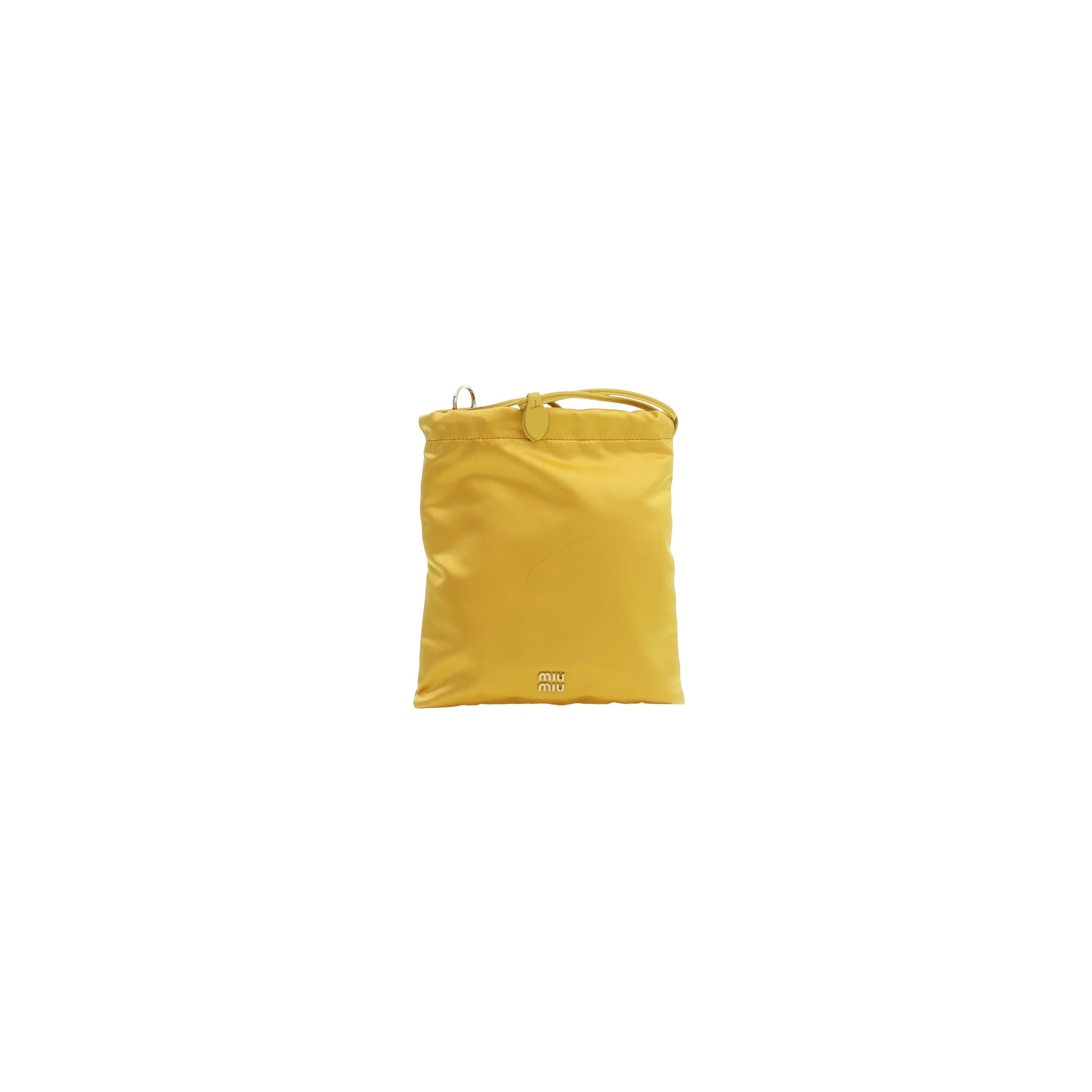 MIU MIU - Miu Miu Nylon Drawstring Pouch