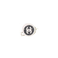 CHANEL - Chanel Tweed Quilted Round Filigree Pouch with Chain xxs