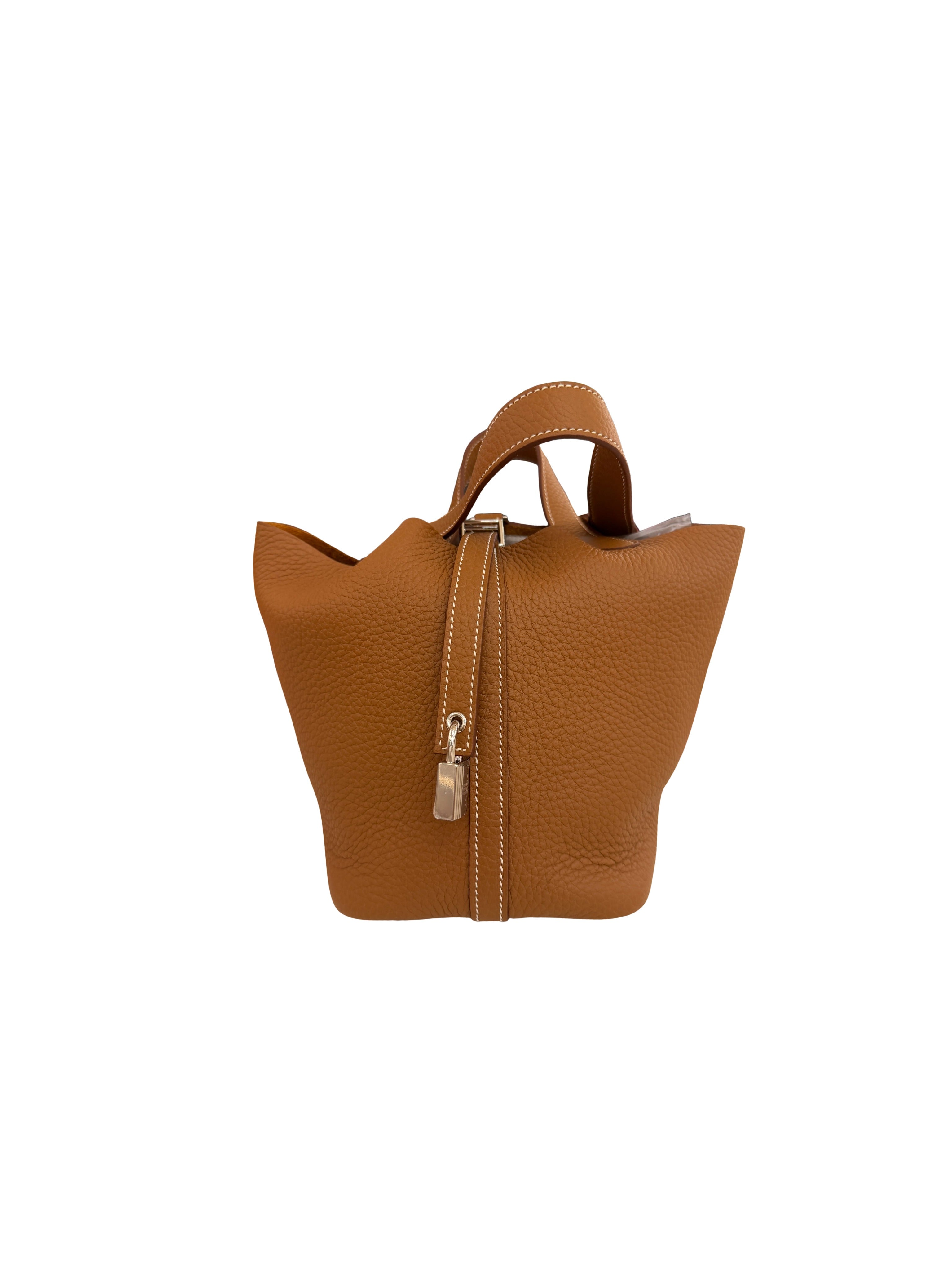 HERMES - HermÃ¨s Picotin Lock 18 W Stamp Full Set New