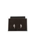 HERMES - HermÃ¨s 18K White Gold Chaine d'Ancre Enchainee Earrings MSRP $9850