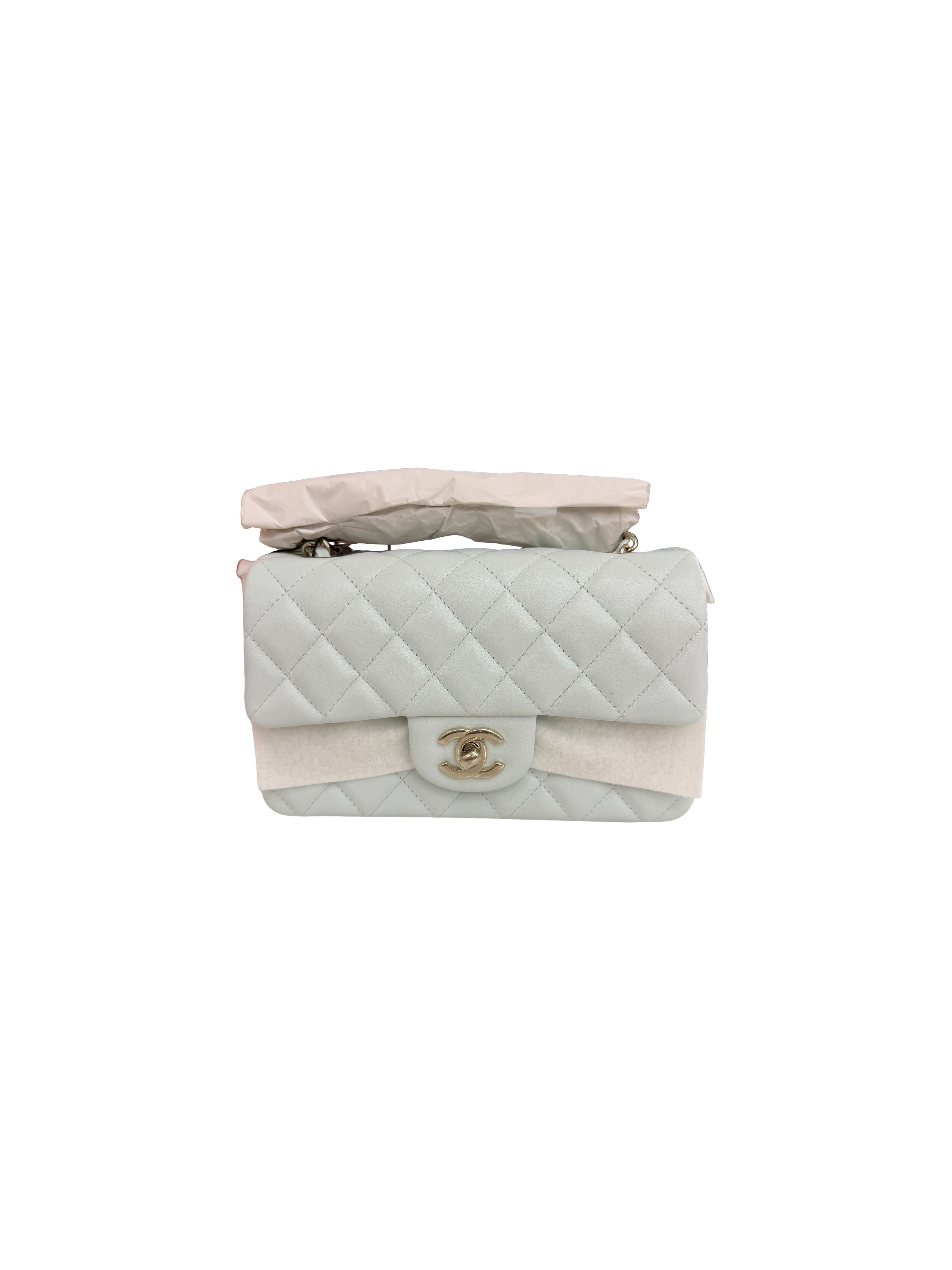 CHANEL - Chanel Small Classic Flap Quilted Lambskin