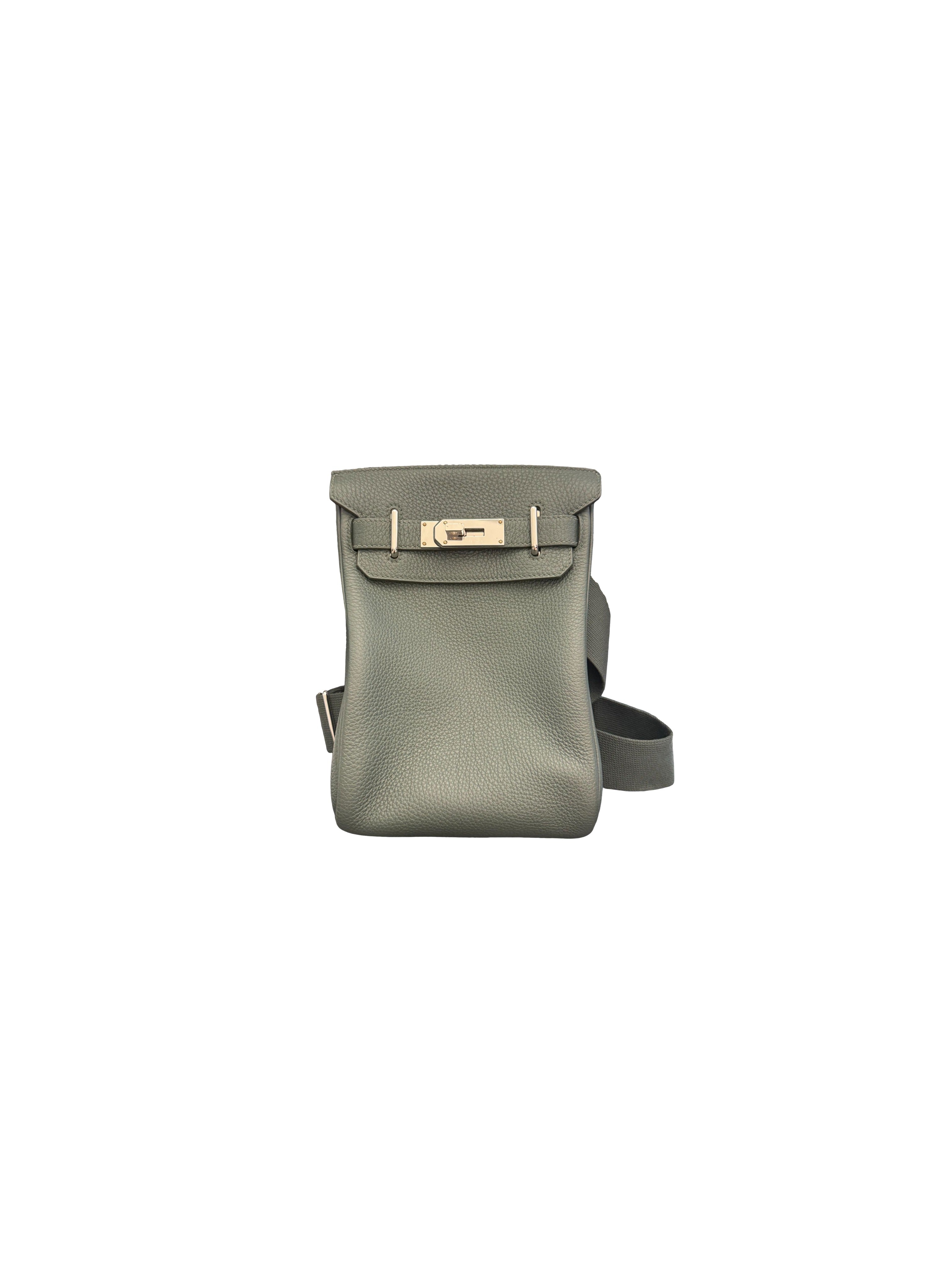 HERMES - HermÃ¨s Hac Ã  Dos PM backpack K Stamp