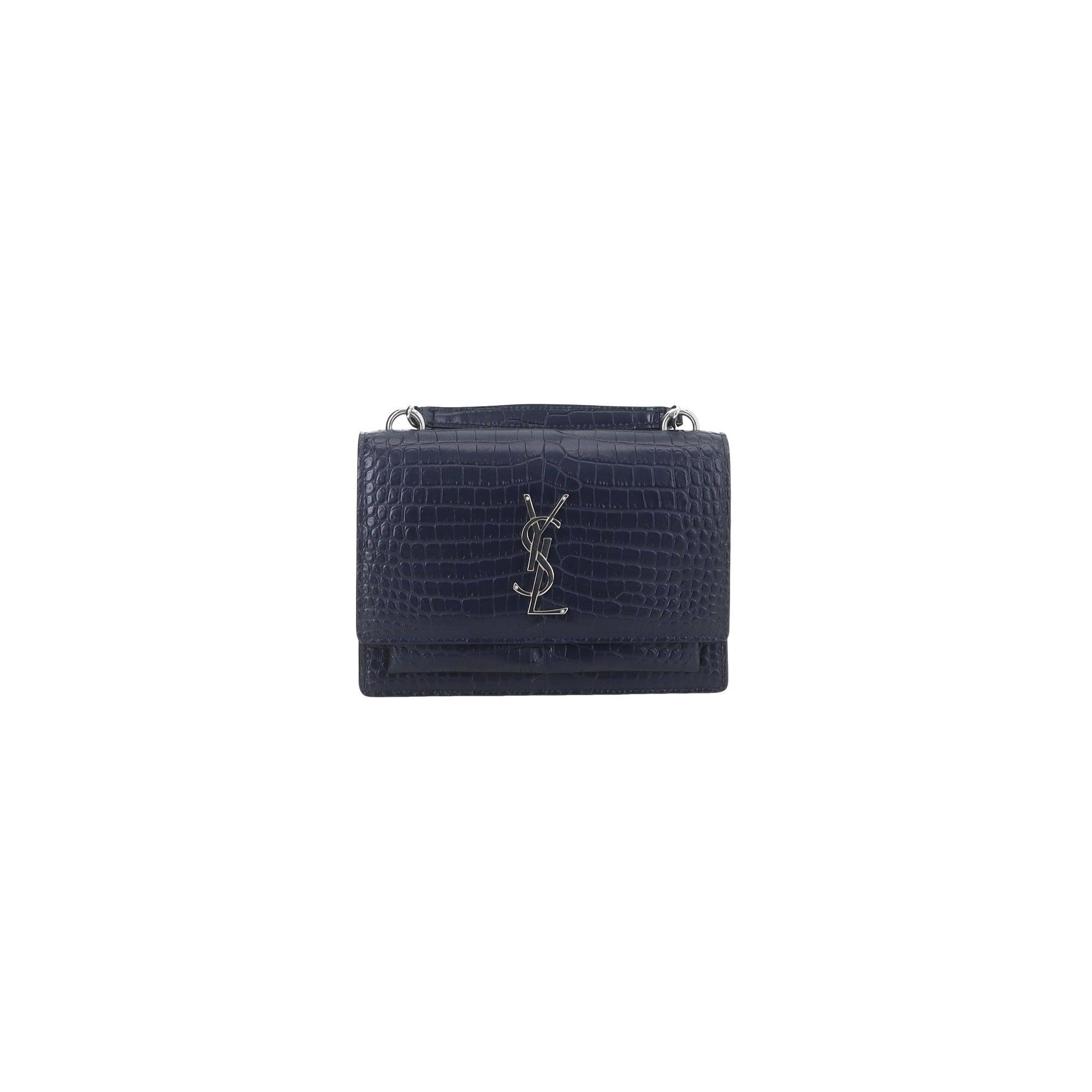 SAINT LAURENT - Saint Laurent Sunset chain wallet