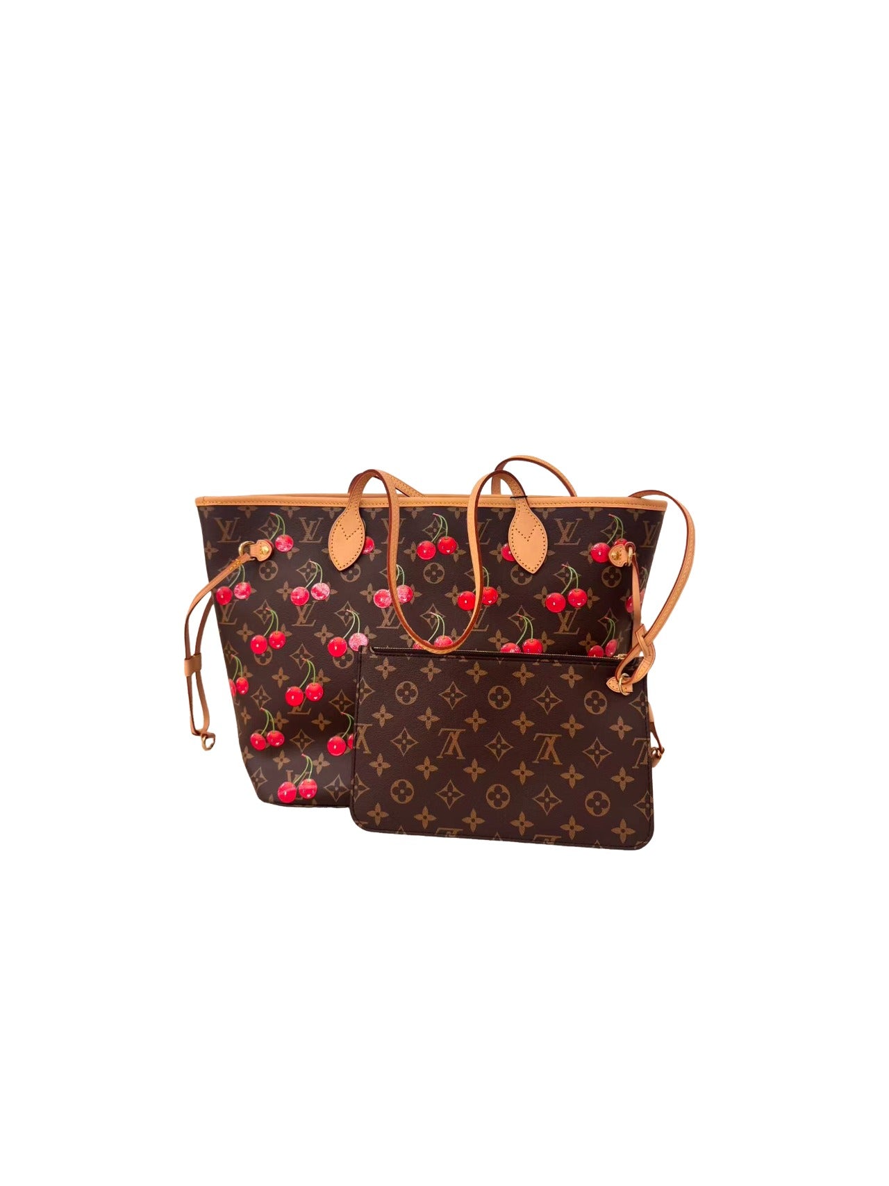 LOUIS VUITTON - Louis Vuitton LV X TM Monogram Cerises Neverfull
