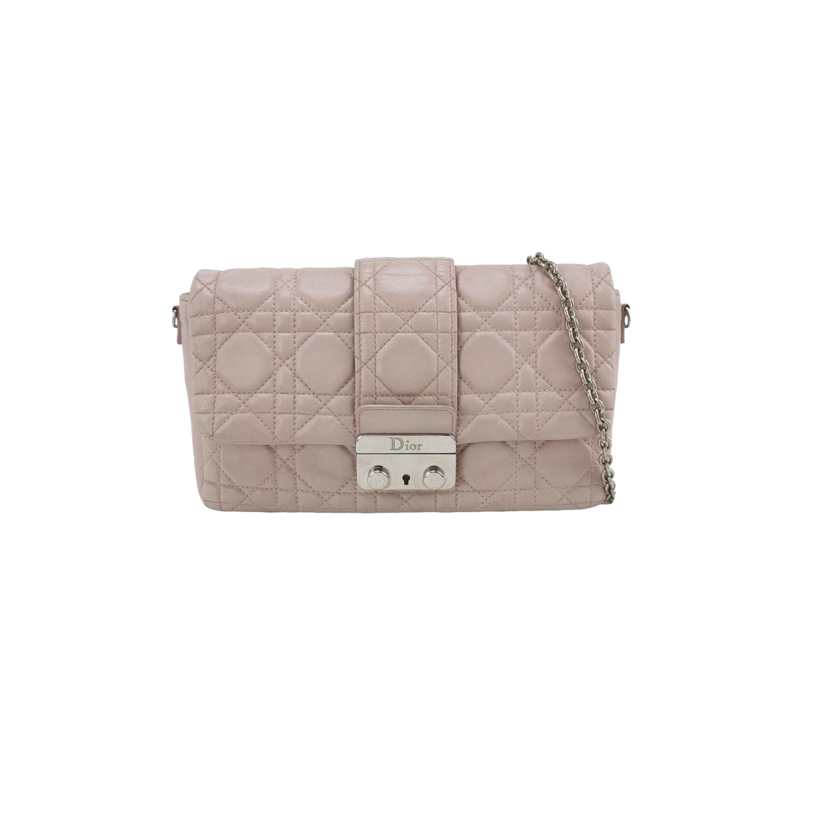 CHRISTIAN DIOR - Christian Dior Cannage Miss Dior Vintage Pink Shoulder bag