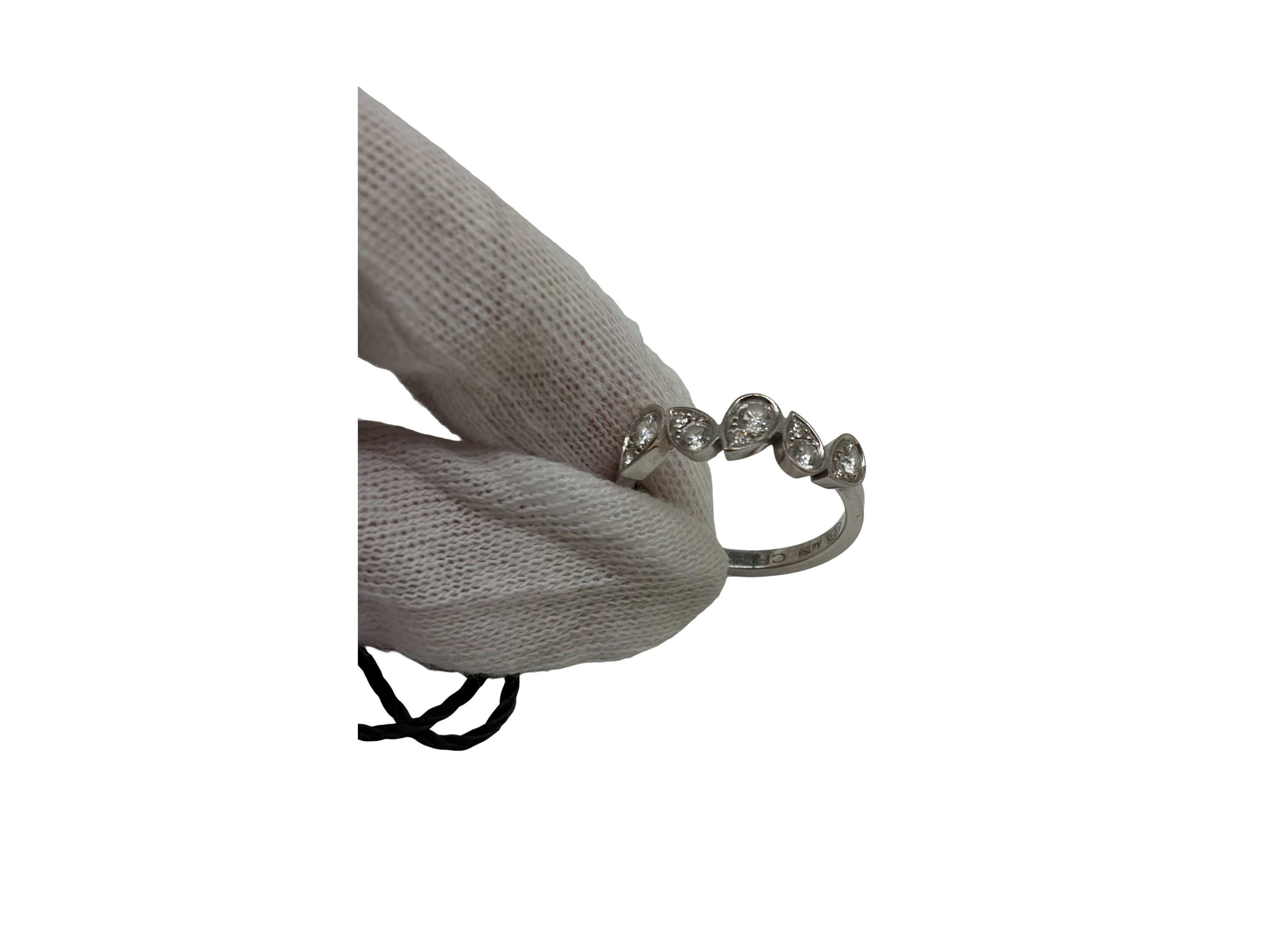 Chaumet JosÃ©phine Ronde d'Aigrettes 18k white gold ring