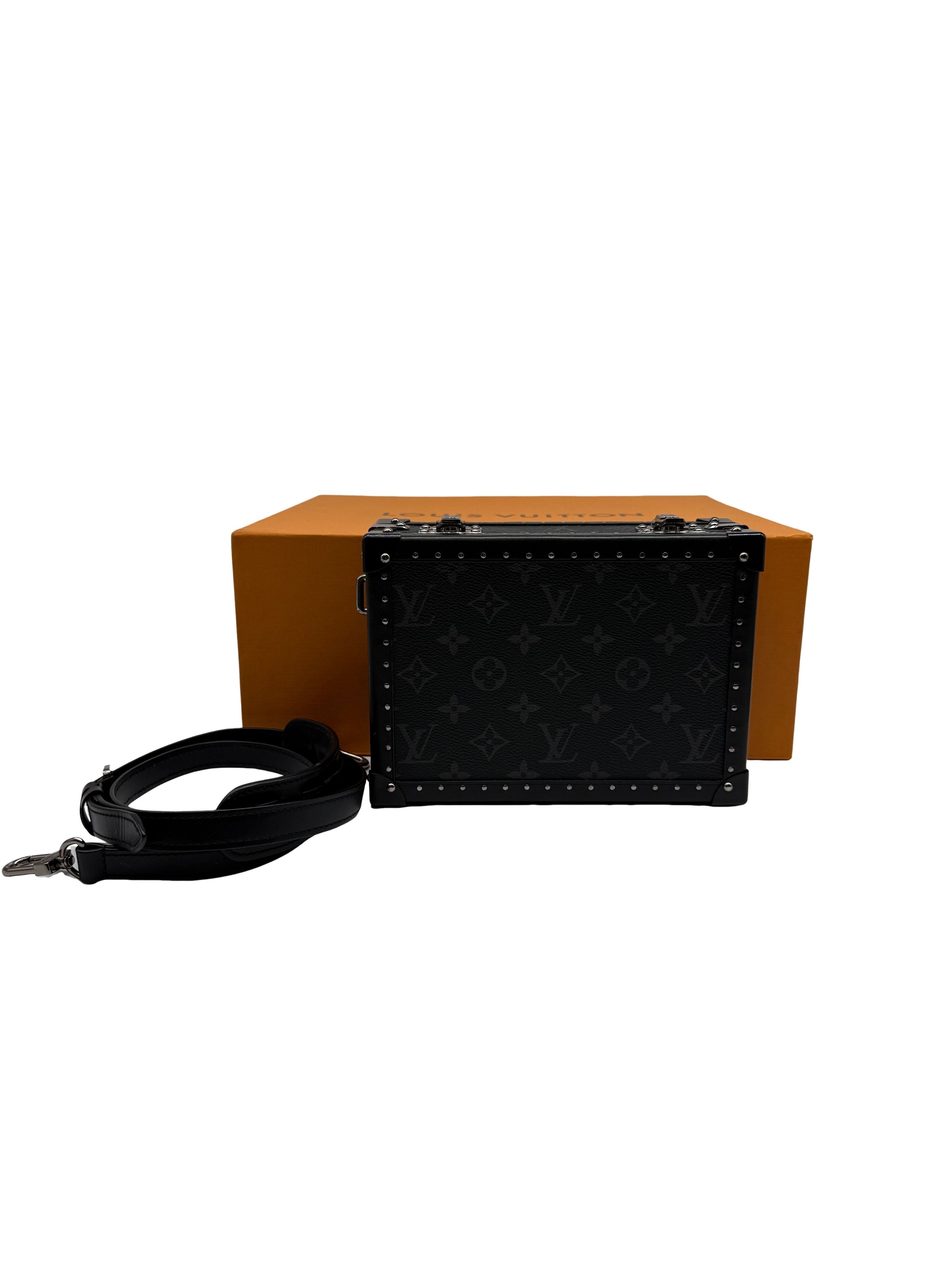 Louis Vuitton Monogram Eclipse Portfolio - Black Messenger Bags